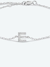 Load image into Gallery viewer, A To F Zircon 925 Sterling Silver Bracelet

