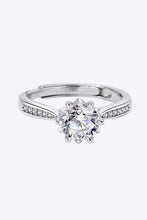 Load image into Gallery viewer, 1 Carat Moissanite Adjustable 6-Prong Ring

