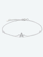 Load image into Gallery viewer, A To F Zircon 925 Sterling Silver Bracelet
