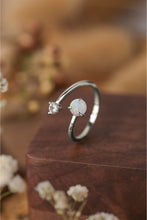 Load image into Gallery viewer, Opal 925 Sterling Silver Bypass Ring
