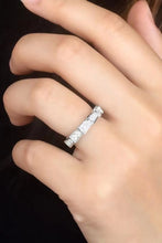 Load image into Gallery viewer, Shiny 3 Carat Moissanite Platinum-Plated Ring
