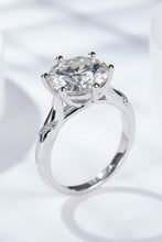 Load image into Gallery viewer, 5 Carat  Moissanite Solitaire Ring
