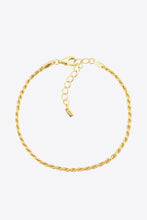 Load image into Gallery viewer, 925 Sterling Silver Twisted Bracelet
