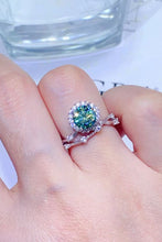 Load image into Gallery viewer, 1 Carat Moissanite Platinum-Plated Ring

