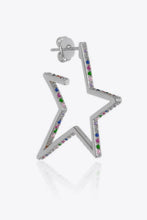 Load image into Gallery viewer, Zircon Star 925 Sterling Silver Earrings
