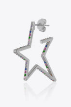 Load image into Gallery viewer, Zircon Star 925 Sterling Silver Earrings
