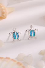 Load image into Gallery viewer, Opal Turtle 925 Sterling Silver Stud Earrings
