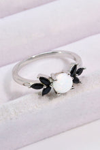 Load image into Gallery viewer, Opal and Zircon Contrast Ring
