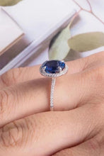 Load image into Gallery viewer, 2 Carat Moissanite Pigeon Egg Ring
