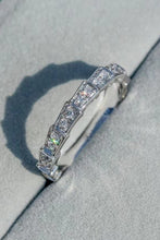 Load image into Gallery viewer, Shiny 3 Carat Moissanite Platinum-Plated Ring
