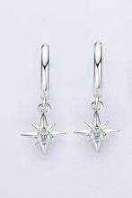 Load image into Gallery viewer, Moissanite Star Drop Earrings
