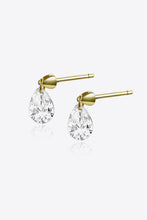 Load image into Gallery viewer, 925 Sterling Silver Teardrop Earrings
