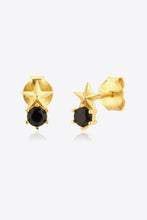 Load image into Gallery viewer, Zircon Star Stud Earrings
