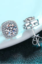 Load image into Gallery viewer, Let Me Love You 1 Carat Moissanite Stud Earrings
