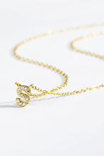 Load image into Gallery viewer, Q To U Zircon 925 Sterling Silver Necklace
