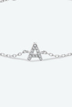 Load image into Gallery viewer, A To F Zircon 925 Sterling Silver Bracelet
