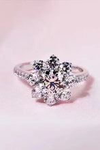 Load image into Gallery viewer, 1 Carat Moissanite Flower Ring

