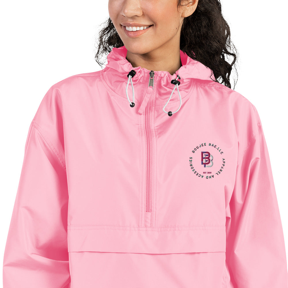 Branded Embroidered Champion Packable Jacket