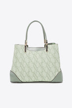 Load image into Gallery viewer, Nicole Lee USA Tatianna Monogram Satchel Bag
