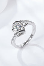 Load image into Gallery viewer, Limitless Love Platinum-Plated Moissanite Ring
