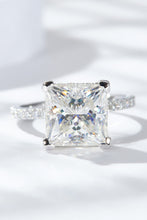 Load image into Gallery viewer, 5.52 Carat Moissanite Side Stone Ring
