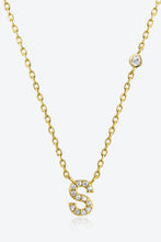 Load image into Gallery viewer, Q To U Zircon 925 Sterling Silver Necklace
