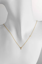 Load image into Gallery viewer, Q To U Zircon 925 Sterling Silver Necklace
