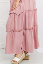 Load image into Gallery viewer, Zenana Summer Days Full Size Ruffled Maxi Skirt
