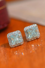 Load image into Gallery viewer, 2 Carat Moissanite Square Earrings
