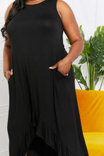 Load image into Gallery viewer, Heimish So Tempting Full Size High-Low Ruffled Maxi Dress
