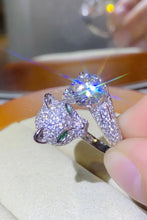 Load image into Gallery viewer, 2 Carat Moissanite Adjustable Animal Ring
