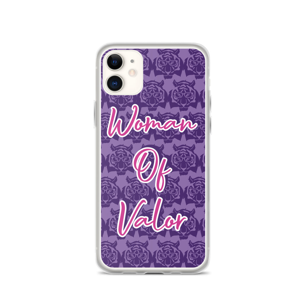 Woman of Valor iPhone Case