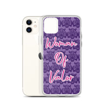 Load image into Gallery viewer, Woman of Valor iPhone Case
