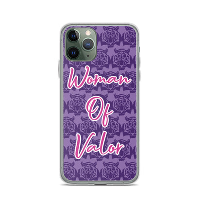 Woman of Valor iPhone Case