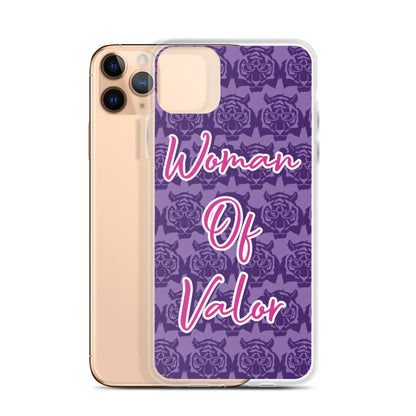 Woman of Valor iPhone Case