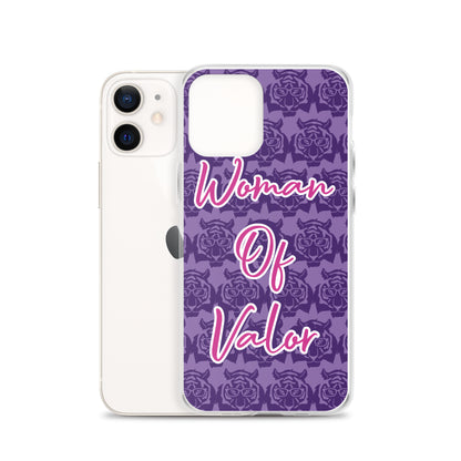 Woman of Valor iPhone Case