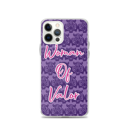 Woman of Valor iPhone Case