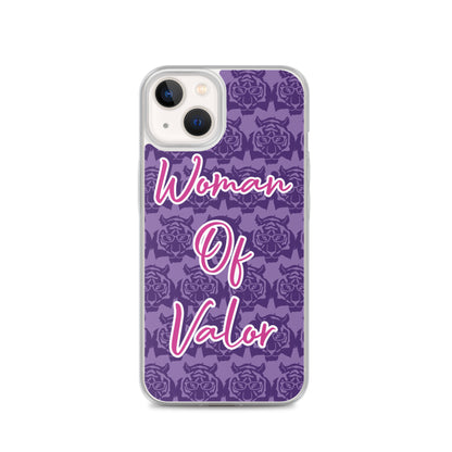 Woman of Valor iPhone Case