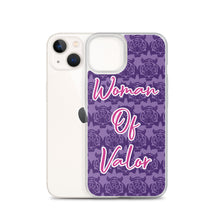 Load image into Gallery viewer, Woman of Valor iPhone Case
