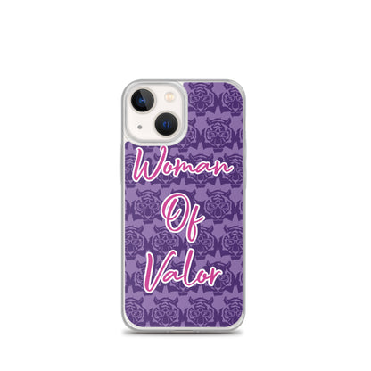 Woman of Valor iPhone Case