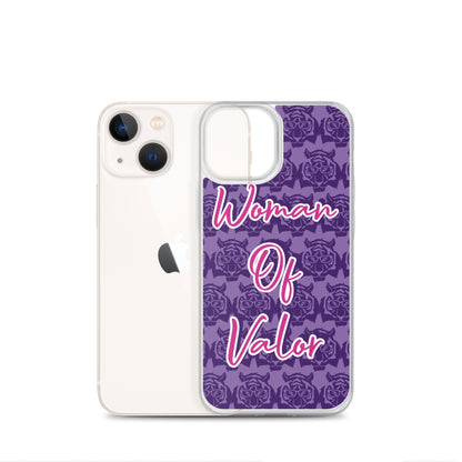 Woman of Valor iPhone Case