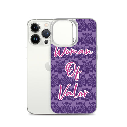 Woman of Valor iPhone Case