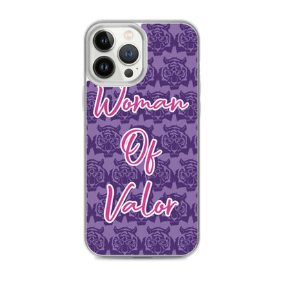 Woman of Valor iPhone Case