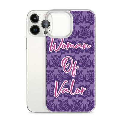 Woman of Valor iPhone Case