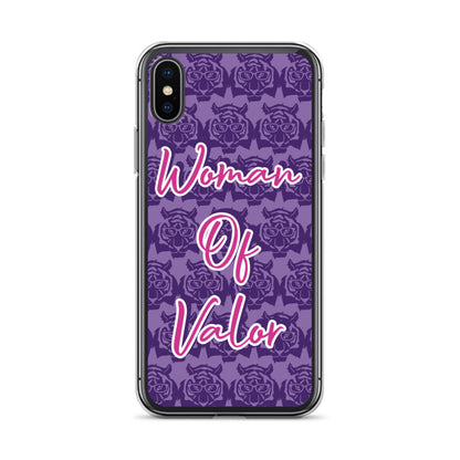 Woman of Valor iPhone Case