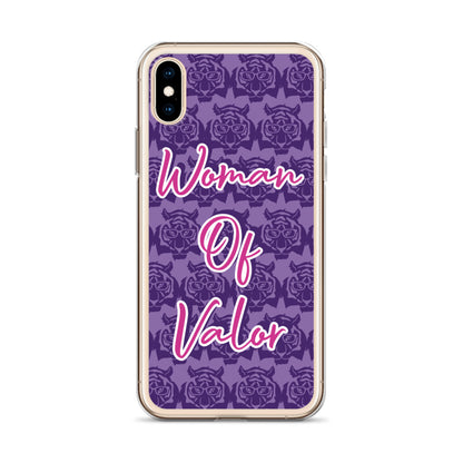 Woman of Valor iPhone Case