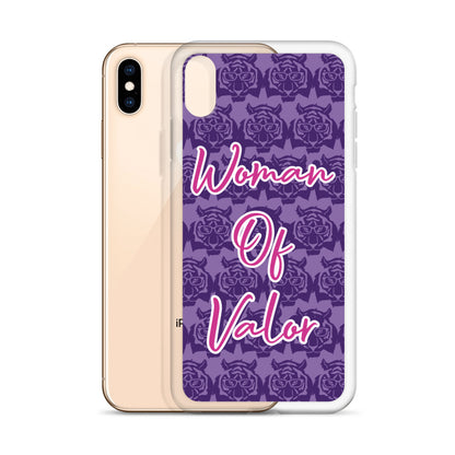 Woman of Valor iPhone Case