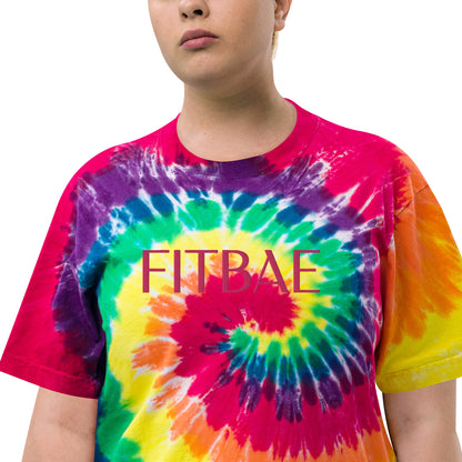 FitBae Oversized tie-dye t-shirt