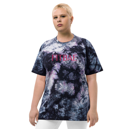 FitBae Oversized tie-dye t-shirt