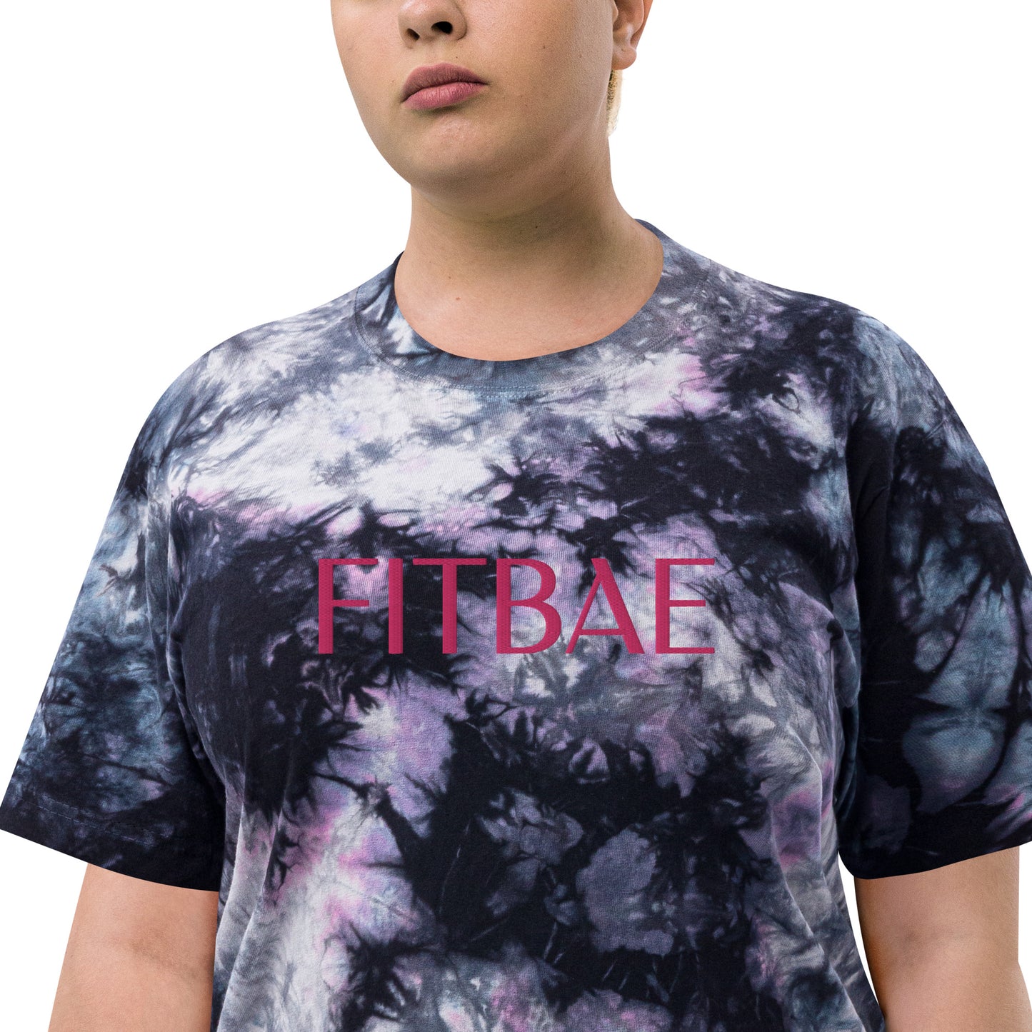 FitBae Oversized tie-dye t-shirt
